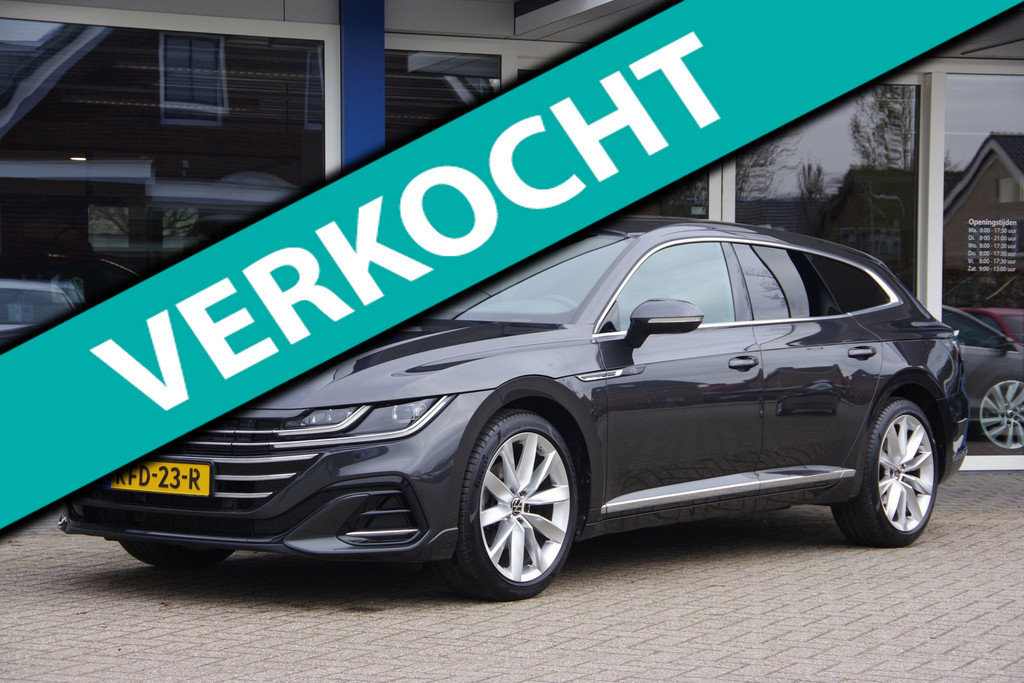 Volkswagen Arteon Shooting Brake 1.4 TSI eHybrid R-Line SOH 96% IQ-light Camera lederen R-stoelen 52559020-0.jpg | Venwautos.nl