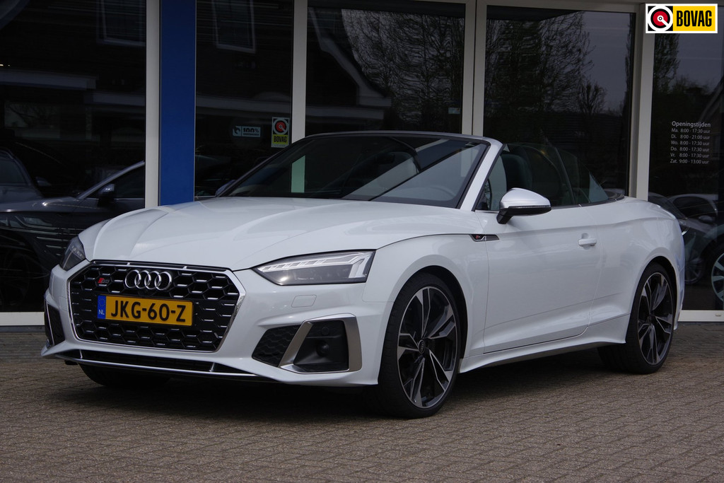 Audi A5 Cabriolet 3.0 TFSI S5 quattro 360 camera carplay trekhaak stoelverwarming/koeling 52819027-0.jpg | Venwautos.nl