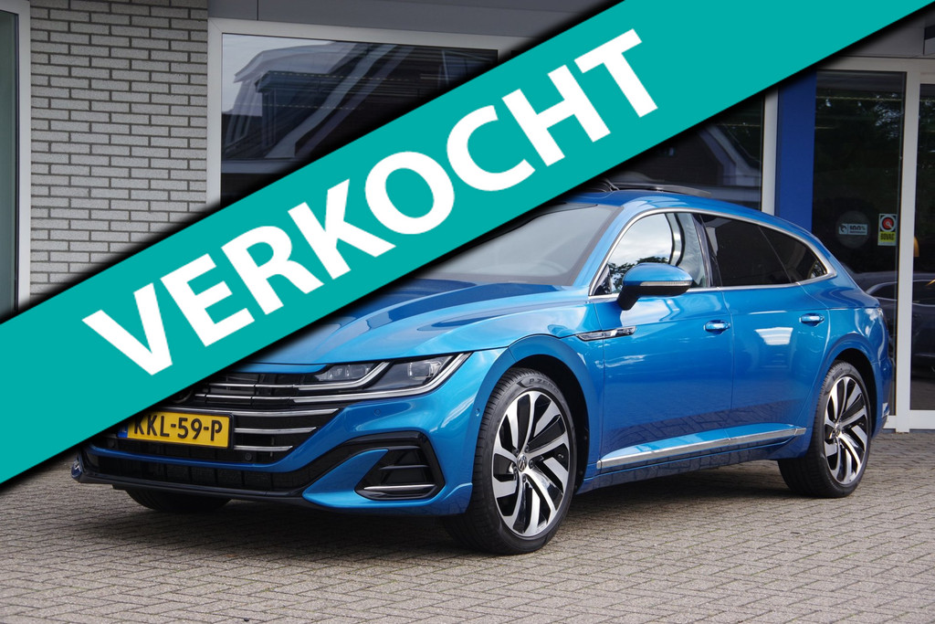 Volkswagen Arteon Shooting Brake 1.4 TSI eHybrid SOH 94% R-Line Panoramadak 360° Camera Trekhaak 54084701-0.jpg | Venwautos.nl